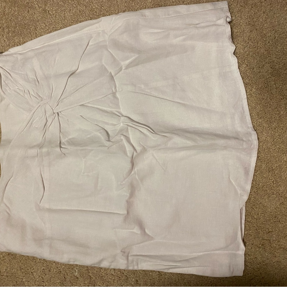 White Sleeveless Top
